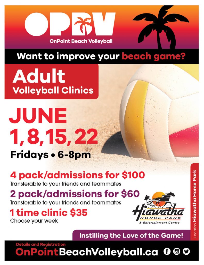 CLINICS OnPoint Beach Volleyball